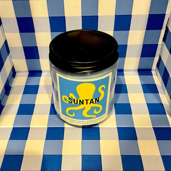 New Bath & Body Works, Suntan, Single-Wick Candle